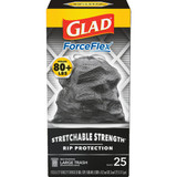Glad Dual Defense 30 Gal. Large Black Trash Bag (25-Count) 70359 611029