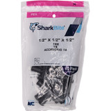 SharkBite 3/4 In. x 3/4 In. x 1/2 In. Barb Reducing Poly-Alloy PEX Tee (10-Pack)