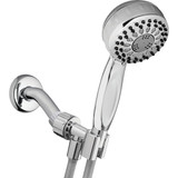 Waterpik PowerSpray+ 5-Spray 1.8 GPM Handheld Shower, Chrome TRS-553E