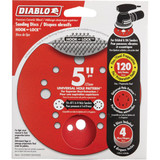 Diablo 4pk 5" 120g Sanding Disc DCD050120H04G