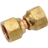 Anderson Metals 3/8 In. Brass Flare Swivel Union 754070-06 Pack of 5