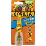 Gorilla 0.35 Oz. Liquid Bottle Brush & Nozzle Super Glue 7500102