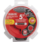Diablo 50pk 5"120g Sanding Disc DCD050120H50G