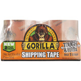 Gorilla 2.83 In. W. x 30 Yd. L. Clear Shipping Tape Refill (2-Pack)