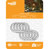 National Hardware 1-5/8 In. Zinc Light Closed S Hook (4 Ct.)