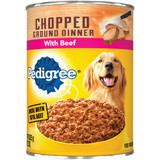 Pedigree Meaty Ground Dinner with Chopped Beef Wet Dog Food, 22 Oz. 798963