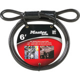 Master Lock 6 Ft. x 3/8 In. Steel Cable 78DPF