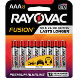 Rayovac Fusion AAA Alkaline Battery (8-Pack) 824-8TFUSK