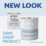 Rust-Oleum Matte Clear Protective Topcoat 30 Oz. Chalk Paint