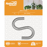 National Hardware 3 In. Zinc Heavy Open S Hook