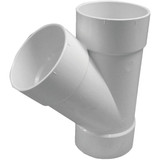 IPEX Canplas SDR 35 Hub 3 In. PVC Sewer and Drain Wye 414133BC