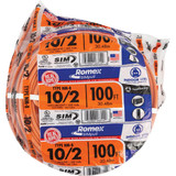 Romex 100 Ft. 10/2 Solid Orange NMW/G Electrical Wire