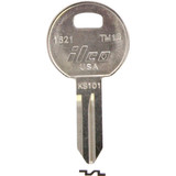 ILCO Trimark Nickel Plated Toolbox Key, TM13 / 1621 (10-Pack) AL00000492