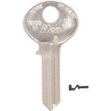 ILCO Corbin Nickel Plated Mailbox Key, 1003M (10-Pack)