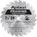 Avanti 7-1/4 In. 24-Tooth Framing Circular Saw Blade A0724A Pack of 10