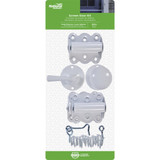 National Hardware White 3-Hinge Screen Door Kit