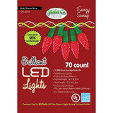 Home Impressions Red 70-Bulb C6 LED Light Set