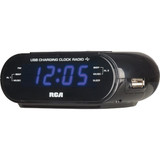 RCA USB Dual Alarm Clock Radio RC207A 600755