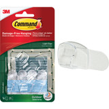 Command Outdoor Light Clips, 16 Clips, 20 Strips 17017CLR-AWES