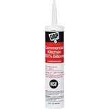 DAP 9.8 Oz. Commercial Kitchen Food-Grade Silicone Sealant, Clear 08658