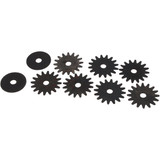 Forney 10-1/2 In. Max Wheel Dresser Cutter (9-Pack) 72391