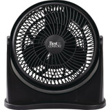 Best Comfort 8 In. 3-Speed Black Floor Fan 15655 520233