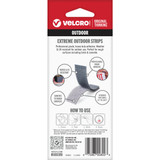 VELCRO Brand 4" Gray Adhsive Fastener 90800 628618