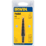 Irwin Unibit 3/16 In. - 1/2 In. #2 Step Drill Bit, 6 Steps