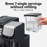 Hamilton Beach FlexBrew Trio 12 Cup Black Coffee Maker 49902G 650183
