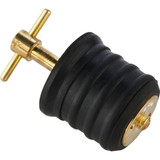 Seachoice 1-1/4 In. Twist Brass Drain Plug 18861