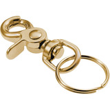 Lucky Line Solid Brass Key Chain 44001