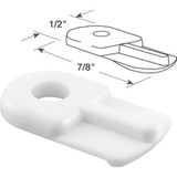 Prime-Line White Turn Button Screen Clip (25-Pack) PL14518