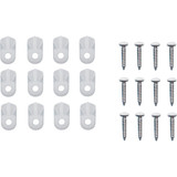 Prime-Line White Turn Button Screen Clip (12-Pack)