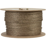 Do it Best 1/4 In. x 600 Ft. Brown Twisted Unmanila Polypropylene Rope 707414