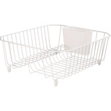 Rubbermaid 12.49 In. x 14.31 In. White Wire Sink Dish Drainer 2104437