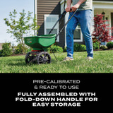 Scotts Turf Builder EdgeGuard Mini Broadcast Spreader 76121 764308