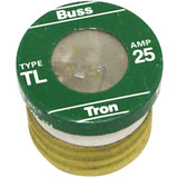 Bussmann 25A TL Time-Delay Plug Fuse (4-Pack) TL-25PK4