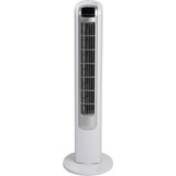 Best Comfort 35 In. 3-Speed White & Silver Tower Fan RX-36A 559253