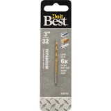 Do it Best 3/32 In. Titanium Drill Bit 218301DB