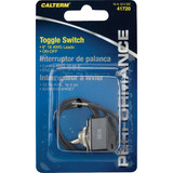 Calterm Pre-Wired Metal Wire Ends 10A Toggle Switch 41720
