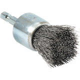 Forney 1 In. Hex .008 In. Drill-Mounted Wire Brush 72737