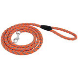 Westminster Pet Ruffin' it 6 Ft. Nylon Reflective Safety Orange Dog Leash 80137