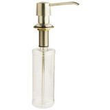 Do it Brushed Nickel Clear Body Soap Dispenser 439038