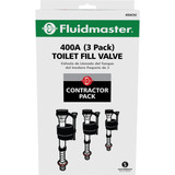 Fluidmaster 3.5 - 7 GPF Plastic Universal Anti-Siphon Fill Valve (3 Ct.) 400ACN3P5 400965