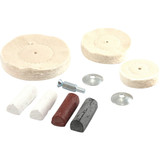 Forney Assorted 1/4 In. x Buffing Wheel 72111