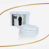 Korky 2X Long Life Toilet Flush Valve Seal Fits Kohler 451BP 401053