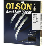 Olson 59-1/2 In. x 1/8 In. 14 TPI Hook Wood Cutting Band Saw Blade WB51659DB