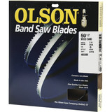Olson 59-1/2 In. x 1/4 In. 6 TPI Hook Wood Cutting Band Saw Blade WB55359DB