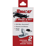 Tomcat Press 'N Set Mechanical Mouse Trap (2-Pack) 3610110