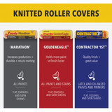 Purdy Contractor 1st 18 In. x 1/2 In. Knit Fabric Roller Cover